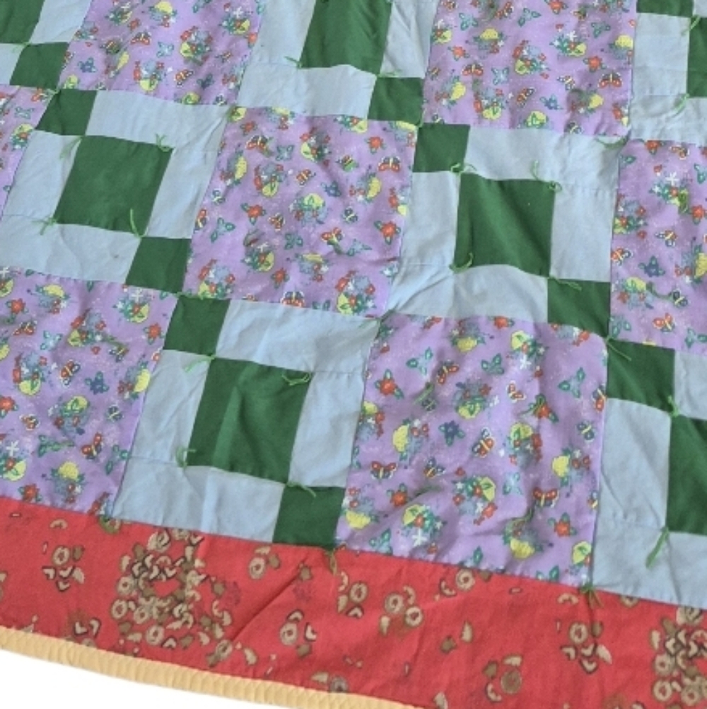Hand Made Quilt 100 Inches X 87 Inches